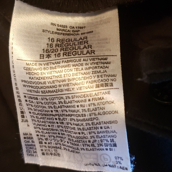 GAP Stretch Cropped Pant - Picture 3 of 6